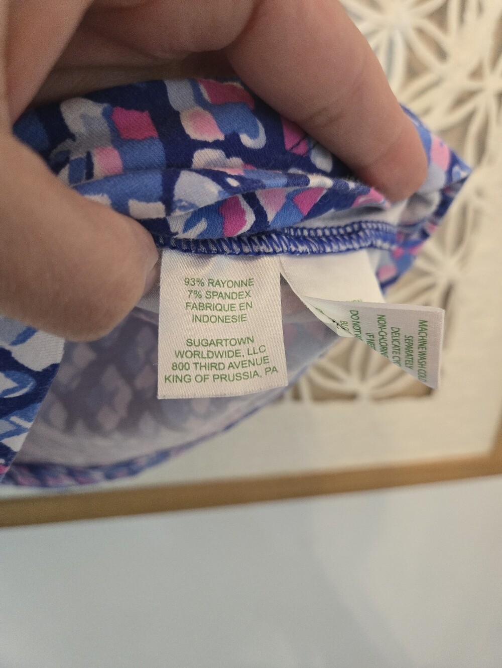 Lilly Pulitzer Mini Sophie Dress Girls Medium – Bright Print, Preppy Summer - Picture 7 of 8